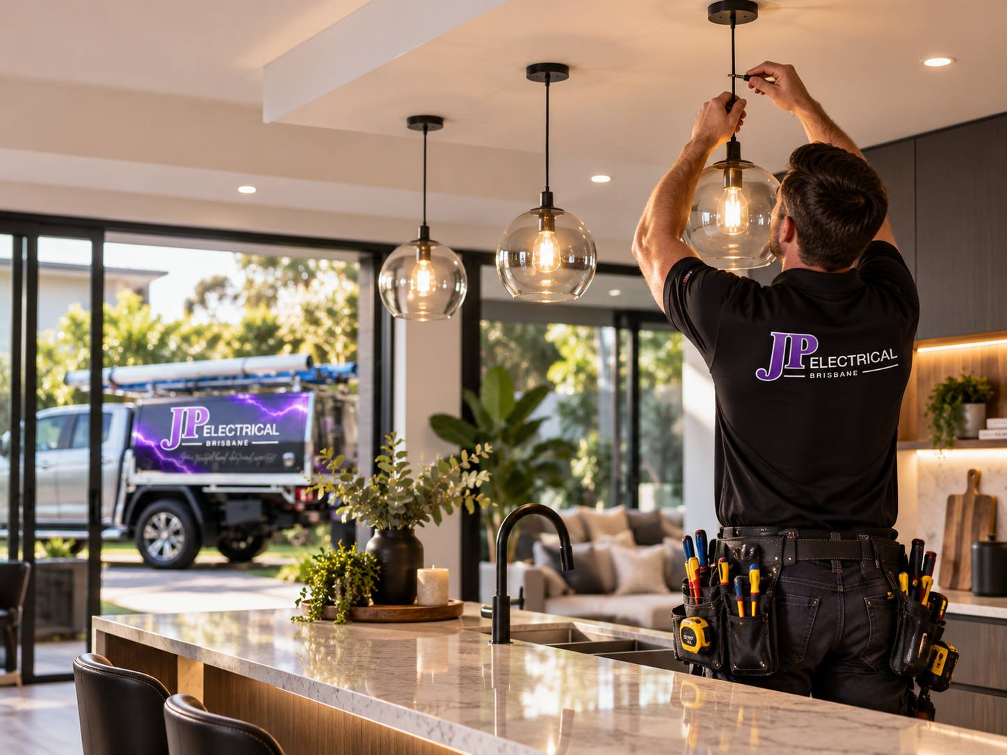 JP Electrical lighting work