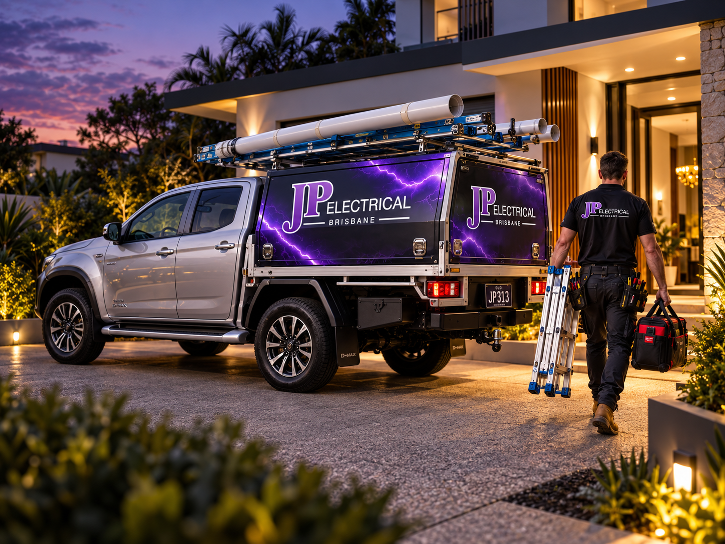 JP Electrical property manager services